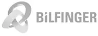 szare logo firmy Bilfinger