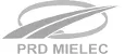 Szare logo firmy PRD Mielec